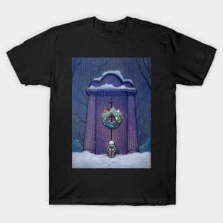 Undertale Christmas Door T-Shirt